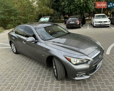 Серый Инфинити Q50, объемом двигателя 1.99 л и пробегом 190 тыс. км за 11900 $, фото 3 на Automoto.ua