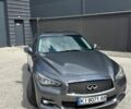 Серый Инфинити Q50, объемом двигателя 3.7 л и пробегом 130 тыс. км за 12750 $, фото 2 на Automoto.ua