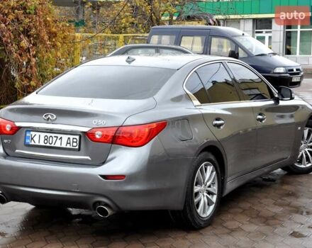 Серый Инфинити Q50, объемом двигателя 3.7 л и пробегом 133 тыс. км за 12999 $, фото 43 на Automoto.ua