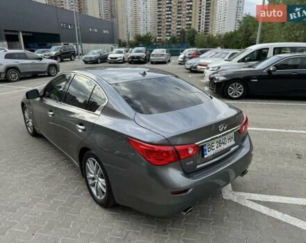 Серый Инфинити Q50, объемом двигателя 1.99 л и пробегом 190 тыс. км за 11900 $, фото 16 на Automoto.ua