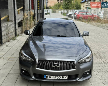 Сірий Інфініті Q50, об'ємом двигуна 3.7 л та пробігом 166 тис. км за 14500 $, фото 4 на Automoto.ua