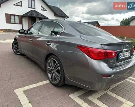 Сірий Інфініті Q50, об'ємом двигуна 3.7 л та пробігом 168 тис. км за 15200 $, фото 7 на Automoto.ua