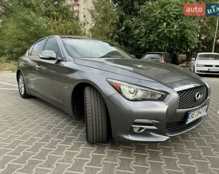 Серый Инфинити Q50, объемом двигателя 1.99 л и пробегом 190 тыс. км за 11900 $, фото 2 на Automoto.ua