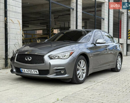 Сірий Інфініті Q50, об'ємом двигуна 3.7 л та пробігом 166 тис. км за 14500 $, фото 1 на Automoto.ua