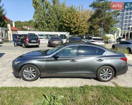Серый Инфинити Q50, объемом двигателя 2.14 л и пробегом 210 тыс. км за 14100 $, фото 9 на Automoto.ua
