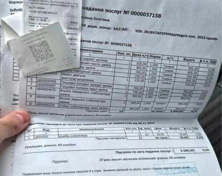 Серый Инфинити Q50, объемом двигателя 3.7 л и пробегом 71 тыс. км за 12700 $, фото 8 на Automoto.ua