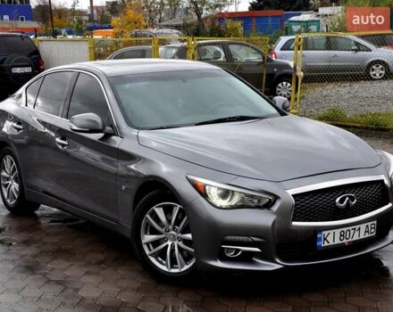Серый Инфинити Q50, объемом двигателя 3.7 л и пробегом 133 тыс. км за 12999 $, фото 46 на Automoto.ua