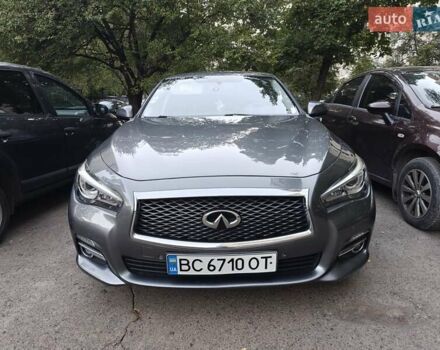 Серый Инфинити Q50, объемом двигателя 2.14 л и пробегом 210 тыс. км за 14100 $, фото 12 на Automoto.ua
