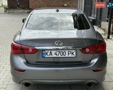 Сірий Інфініті Q50, об'ємом двигуна 3.7 л та пробігом 166 тис. км за 14500 $, фото 10 на Automoto.ua