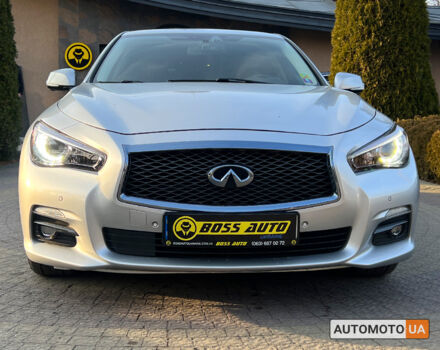 Серый Инфинити Q50, объемом двигателя 3.5 л и пробегом 131 тыс. км за 18200 $, фото 1 на Automoto.ua