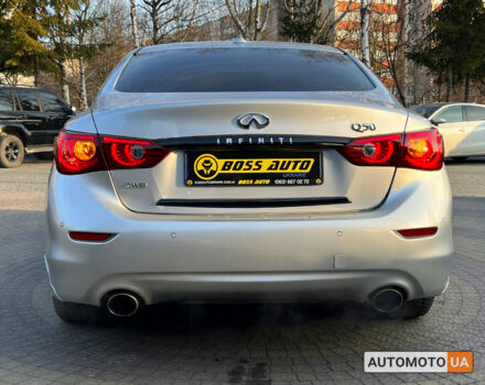 Серый Инфинити Q50, объемом двигателя 3.5 л и пробегом 131 тыс. км за 18200 $, фото 5 на Automoto.ua