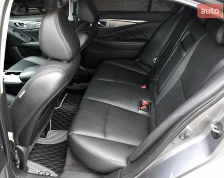 Серый Инфинити Q50, объемом двигателя 3.7 л и пробегом 133 тыс. км за 12999 $, фото 23 на Automoto.ua