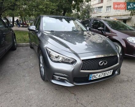 Серый Инфинити Q50, объемом двигателя 2.14 л и пробегом 210 тыс. км за 14100 $, фото 10 на Automoto.ua