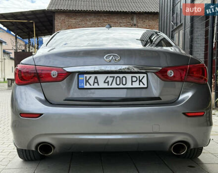 Сірий Інфініті Q50, об'ємом двигуна 3.7 л та пробігом 166 тис. км за 14500 $, фото 9 на Automoto.ua