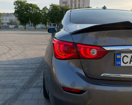 Серый Инфинити Q50, объемом двигателя 3.7 л и пробегом 140 тыс. км за 15650 $, фото 6 на Automoto.ua