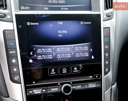 Серый Инфинити Q50, объемом двигателя 3.7 л и пробегом 133 тыс. км за 12999 $, фото 36 на Automoto.ua