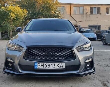 Сірий Інфініті Q50, об'ємом двигуна 3.5 л та пробігом 89 тис. км за 20450 $, фото 1 на Automoto.ua