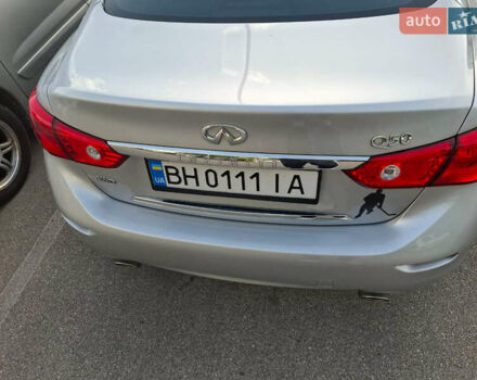 Серый Инфинити Q50, объемом двигателя 1.99 л и пробегом 81 тыс. км за 13900 $, фото 8 на Automoto.ua