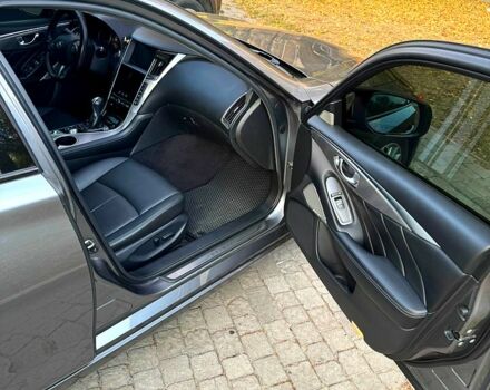 Сірий Інфініті Q50, об'ємом двигуна 3 л та пробігом 145 тис. км за 13600 $, фото 2 на Automoto.ua