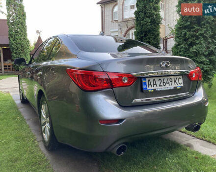 Серый Инфинити Q50, объемом двигателя 3 л и пробегом 123 тыс. км за 17300 $, фото 8 на Automoto.ua