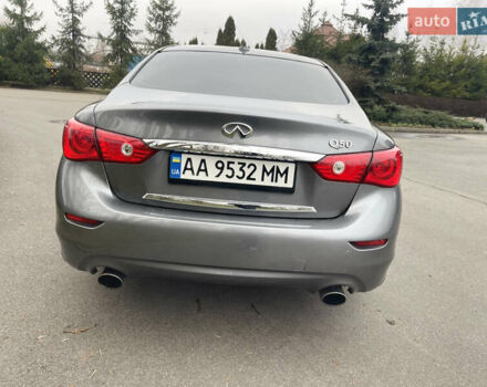 Серый Инфинити Q50, объемом двигателя 3 л и пробегом 118 тыс. км за 15500 $, фото 5 на Automoto.ua