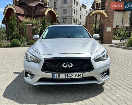 Серый Инфинити Q50, объемом двигателя 2 л и пробегом 123 тыс. км за 13500 $, фото 17 на Automoto.ua