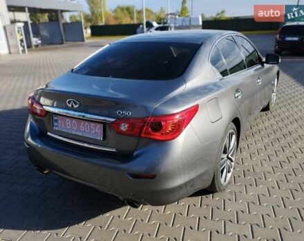 Серый Инфинити Q50, объемом двигателя 2.2 л и пробегом 203 тыс. км за 14500 $, фото 8 на Automoto.ua