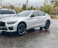 Серый Инфинити Q50, объемом двигателя 3 л и пробегом 96 тыс. км за 13900 $, фото 1 на Automoto.ua