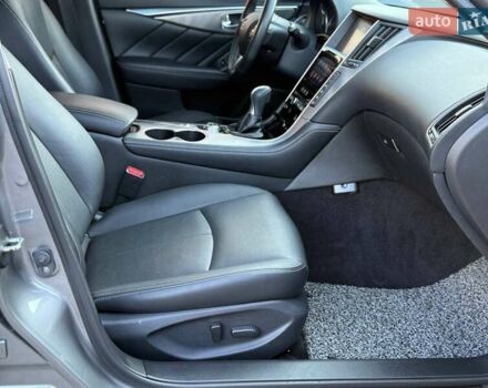 Серый Инфинити Q50, объемом двигателя 2.2 л и пробегом 137 тыс. км за 16999 $, фото 34 на Automoto.ua