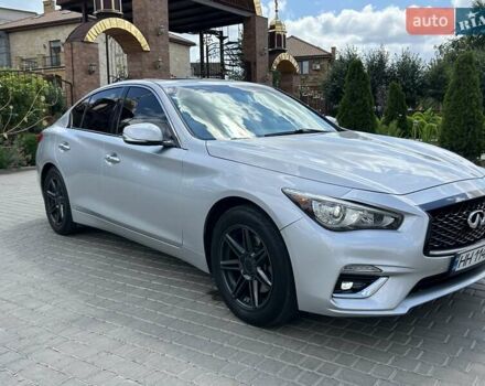 Серый Инфинити Q50, объемом двигателя 1.99 л и пробегом 120 тыс. км за 12700 $, фото 4 на Automoto.ua