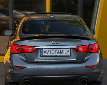 Сірий Інфініті Q50, об'ємом двигуна 3 л та пробігом 177 тис. км за 12999 $, фото 1 на Automoto.ua