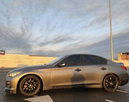 Сірий Інфініті Q50, об'ємом двигуна 3 л та пробігом 204 тис. км за 16500 $, фото 2 на Automoto.ua