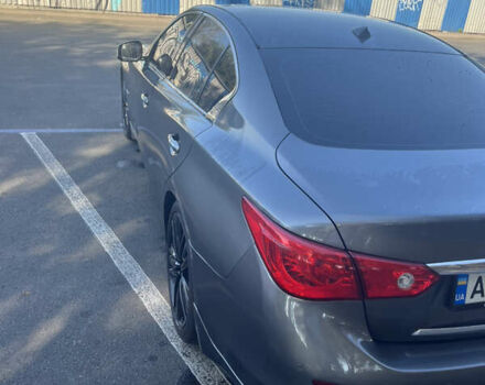 Серый Инфинити Q50, объемом двигателя 3.5 л и пробегом 171 тыс. км за 16500 $, фото 4 на Automoto.ua