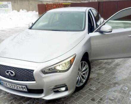 Сірий Інфініті Q50, об'ємом двигуна 1.99 л та пробігом 174 тис. км за 19000 $, фото 5 на Automoto.ua