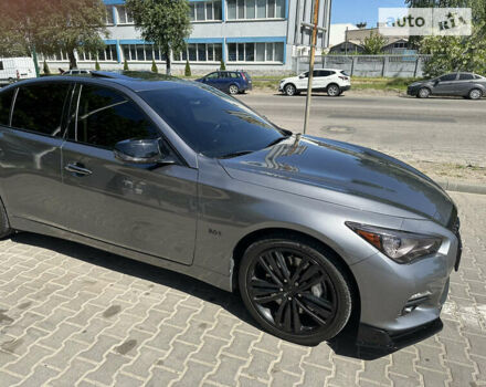 Сірий Інфініті Q50, об'ємом двигуна 1.99 л та пробігом 102 тис. км за 19000 $, фото 14 на Automoto.ua