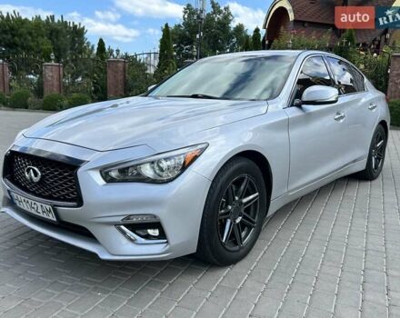 Серый Инфинити Q50, объемом двигателя 1.99 л и пробегом 120 тыс. км за 12700 $, фото 1 на Automoto.ua