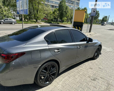 Сірий Інфініті Q50, об'ємом двигуна 1.99 л та пробігом 102 тис. км за 19000 $, фото 12 на Automoto.ua