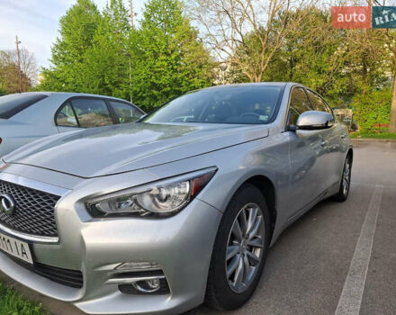 Серый Инфинити Q50, объемом двигателя 1.99 л и пробегом 81 тыс. км за 13900 $, фото 2 на Automoto.ua