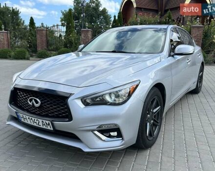 Серый Инфинити Q50, объемом двигателя 2 л и пробегом 123 тыс. км за 13500 $, фото 5 на Automoto.ua