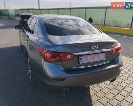 Серый Инфинити Q50, объемом двигателя 2.2 л и пробегом 203 тыс. км за 14500 $, фото 13 на Automoto.ua