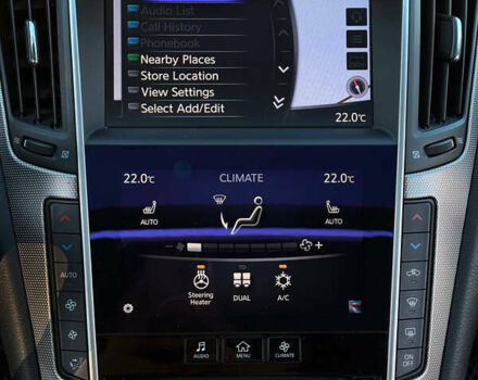 Сірий Інфініті Q50, об'ємом двигуна 3 л та пробігом 177 тис. км за 12999 $, фото 24 на Automoto.ua