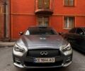 Серый Инфинити Q50, объемом двигателя 3 л и пробегом 133 тыс. км за 11990 $, фото 1 на Automoto.ua