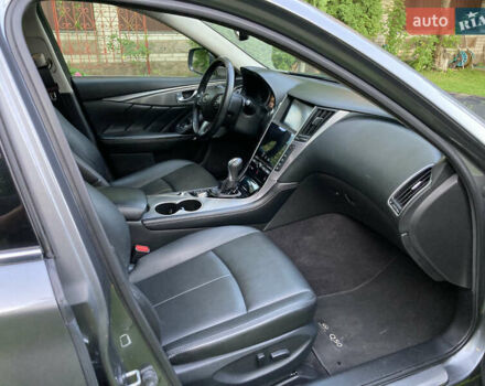 Серый Инфинити Q50, объемом двигателя 3 л и пробегом 123 тыс. км за 17300 $, фото 23 на Automoto.ua