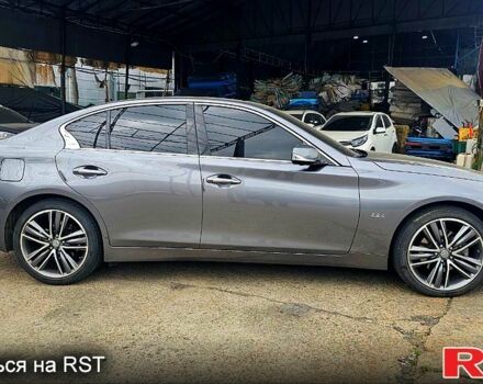 Серый Инфинити Q50, объемом двигателя 2.2 л и пробегом 199 тыс. км за 14700 $, фото 1 на Automoto.ua