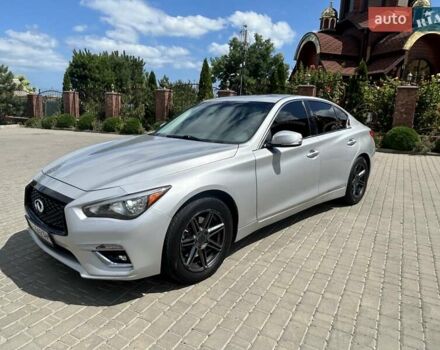 Серый Инфинити Q50, объемом двигателя 2 л и пробегом 123 тыс. км за 13500 $, фото 18 на Automoto.ua