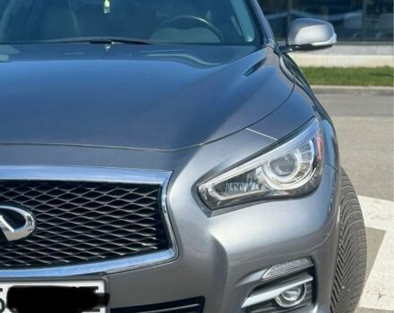 Серый Инфинити Q50, объемом двигателя 3 л и пробегом 85 тыс. км за 11000 $, фото 4 на Automoto.ua