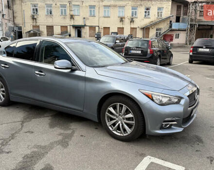 Серый Инфинити Q50, объемом двигателя 1.99 л и пробегом 168 тыс. км за 12499 $, фото 10 на Automoto.ua