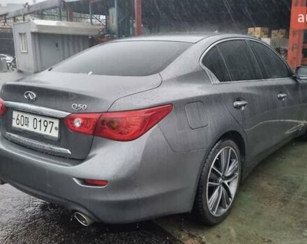 Серый Инфинити Q50, объемом двигателя 2.2 л и пробегом 79 тыс. км за 15800 $, фото 3 на Automoto.ua