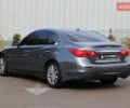 Серый Инфинити Q50, объемом двигателя 3 л и пробегом 55 тыс. км за 15500 $, фото 3 на Automoto.ua
