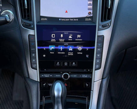 Сірий Інфініті Q50, об'ємом двигуна 3 л та пробігом 177 тис. км за 12999 $, фото 11 на Automoto.ua